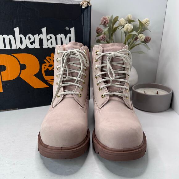 Timberland PRO Light Pink Boots - Picture 2 of 10